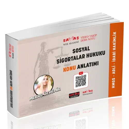 Adli-İdari Hakimlik HMGS Sosyal Sigortalar Hukuku Video Takip Ders Notu Konu Anlatımı 2026