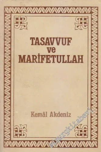 Tasavvuf ve Marifetullah -