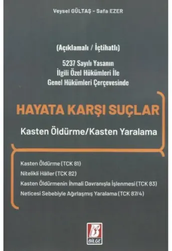 Hayata Karşı Suçlar