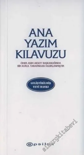 Ana Yazım Kılavuzu     -        2012
