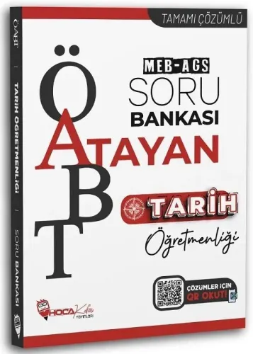 Hoca Kafası Yayınları 2026 ÖABT MEB-AGS Tarih Öğretmenliği Atayan Soru Bankası Çözümlü