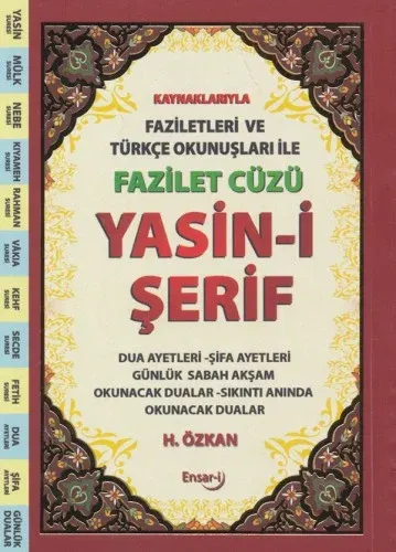 Fazilet Cüzü Yasin-i Şerif | Çanta boy