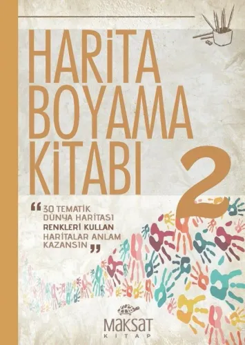 Harita Boyama Kitabı - Dünya 2