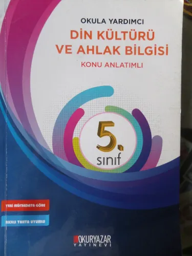 5. Sınıf Okula Yardımcı Din Kültürü ve Ahlak Bilgisi Konu Anlatımlı