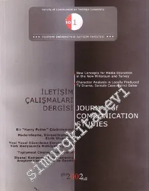 İletişim Çalışmaları Dergisi = Journal of Communication Studies  - Sayı: 1, Güz 2002