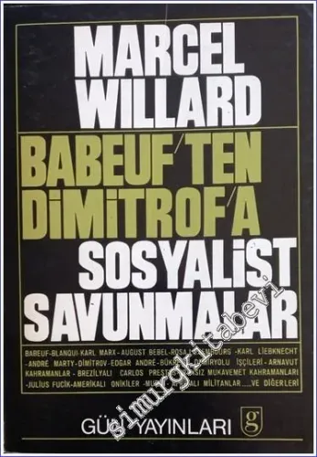 Babeuf'tan Dimitrov'a Sosyalist Savunmalar