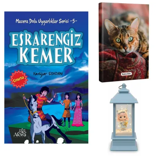 Esrarengiz Kemer - Şaşkın Kedi Planlama Defteri ve Ayıcıklı Kız Fener 