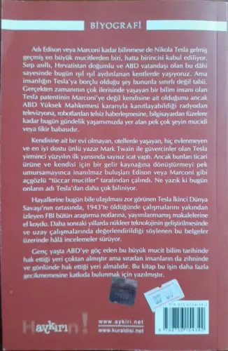 Zamanın Ötesindeki Deha Tesla Margaret Cheney Aykırı