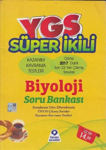 YGS Süper İkili Biyoloji Soru Bankası
