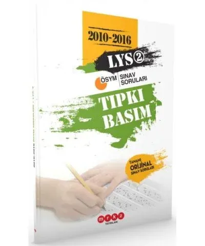 Merkez LYS 2 Tıpkı Basım 2010-2016