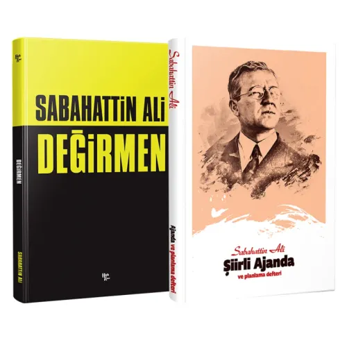 Değirmen ve Şiirli Sabahattin Ali Ajandası