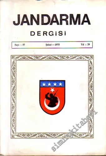 Jandarma Dergisi - Sayı: 57, Yıl: 39, Şubat 1975