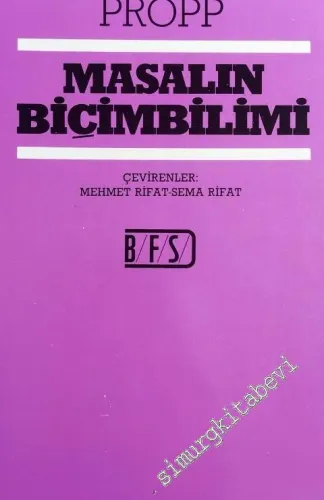 Masalın Biçimbilimi -        1985
