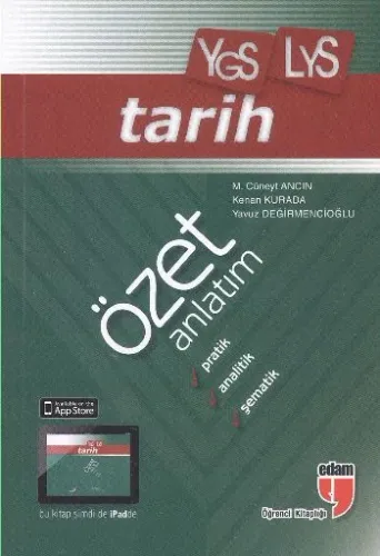 Edam YGS LYS Tarih Özet Anlatım Cep Boy
