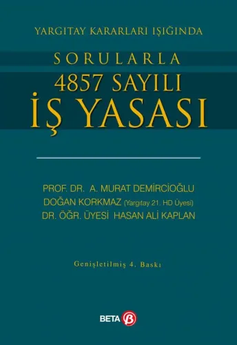 Sorularla 4857 Sayılı İş Yasası