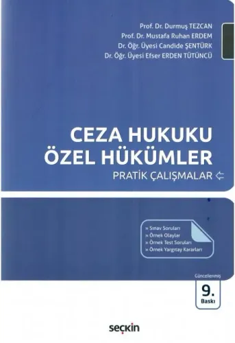 Ceza Hukuku Özel Hükümler Pratik Çalışmalar