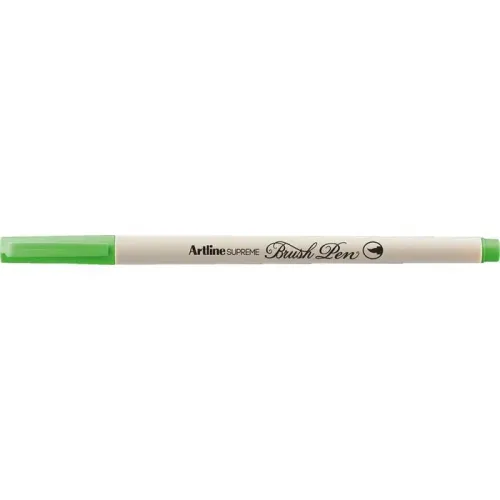 Artline Supreme Brush Uçlu Kalem Fosforlu Yeşil