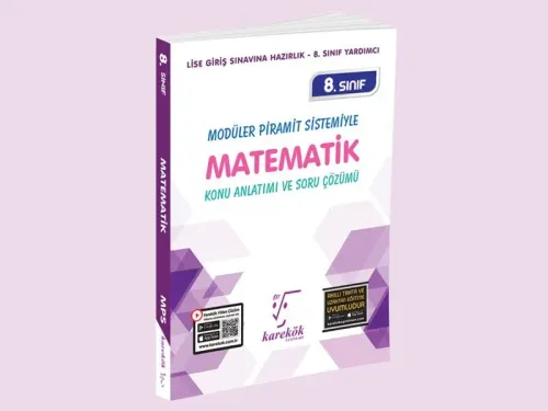 Karekök Yayınları 8.SINIF LGS MATEMATİK MPS (MODÜLER PİRAMİT SİSTEMİ)