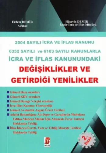 İcra Ve İflas Kanunundaki Değişiklikler Ve Getirdiği Yenilikler