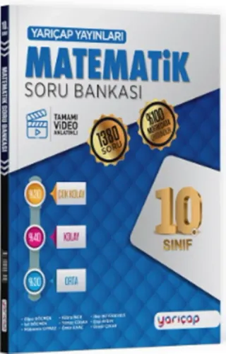 YARI ÇAP 10. SINIF MATEMATİK SORU BANKASI 2027