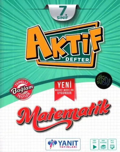 Yanıt Yayınları 7. Sınıf Matematik Aktif Defter