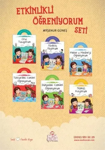 Etkinlikli Öğreniyorum Seti (6 Kitap Takım)