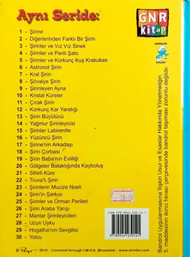 Şirinler 8 - Şövalye Şirin Pierre Culliford Gnr Kitap