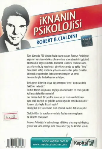 İknanın Psikolojisi Robert B. Cialdini MediaCat %51 indirimli
