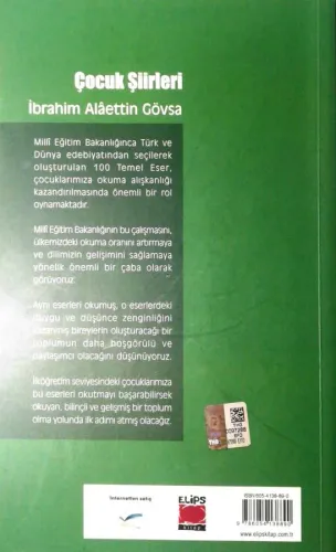 Çocuk Şiirleri İbrahim Alaaddin Gövsa Elips