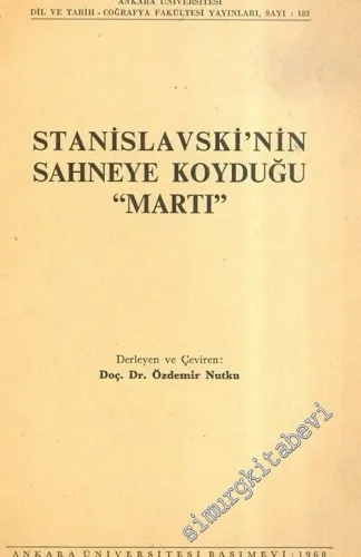 Stanislavski'nin Sahneye Koyduğu Martı -        1968