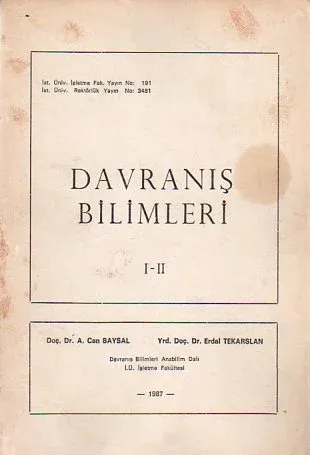 Davranış Bilimleri I-II