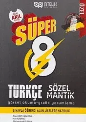 NİTELİK 8. SINIF SÜPER TÜRKÇE SÖZEL MANTIK SORU YENİ NESİL ( B )