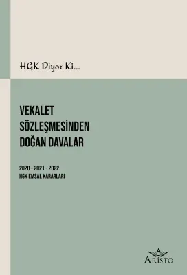 Vekalet Sözleşmesinden Doğan Davalar Yayın Kurulu