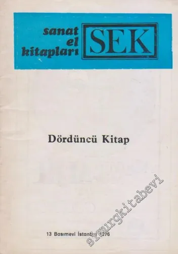 Sanat El Kitapları - Dördüncü Kitap -