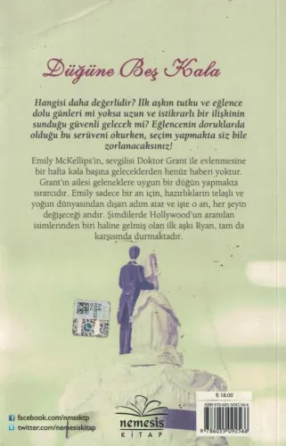 Düğüne Beş Kala Beth Kendrick Nemesis Kitap %52 indirimli