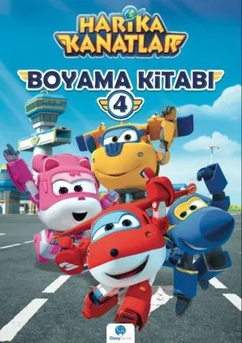 Harika Kanatlar Boyama Kitabı 4