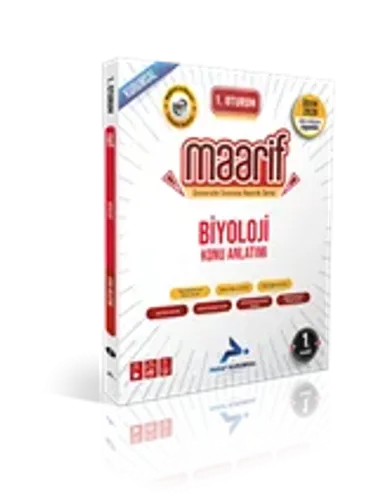PARAF 1.OTURUM MAARİF BİYOLOJİ KONU ANLAT. 1.KİTAP