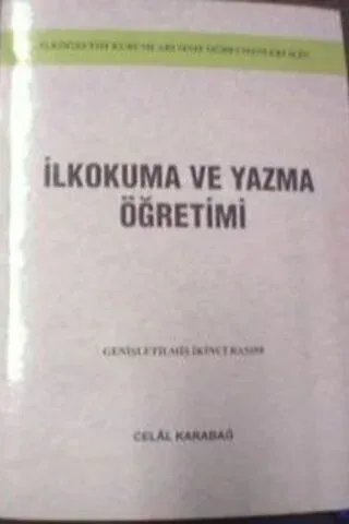 İlkokuma ve Yazma Öğretimi
