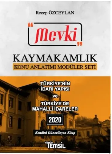 Kaymakamlık Konu Anlatımı Modüler Seti