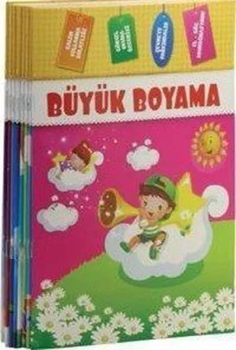 Büyük Boyama (8 Kitap)