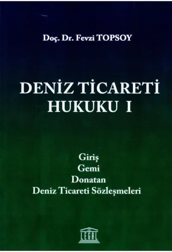 Deniz Ticareti Hukuku I