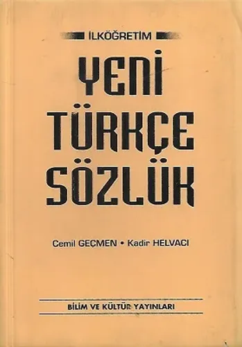 Yeni Türkçe Sözlük - İlköğretim
