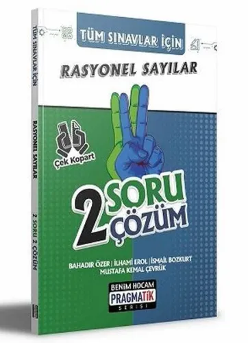 2022 Tüm Sınavlar İçin Rasyonel Sayılar 2 Soru 2 Çözüm Fasikülü;Pragmatik Serisi