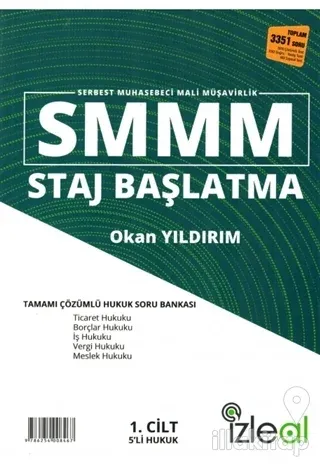 SMMM Staj Başlatma 1. Cilt
