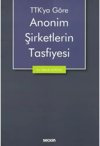 Anonim Şirketlerin Tasfiyesi