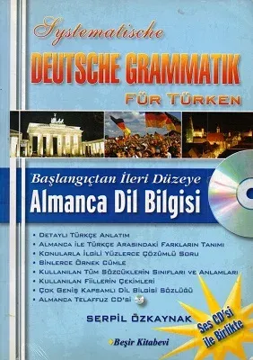 Systematische Deutsche Grammartik Für Türken Başlangıçtan İleri Düzeye Almanca Dil Bilgisi Ses CD'si İle Birlikte
