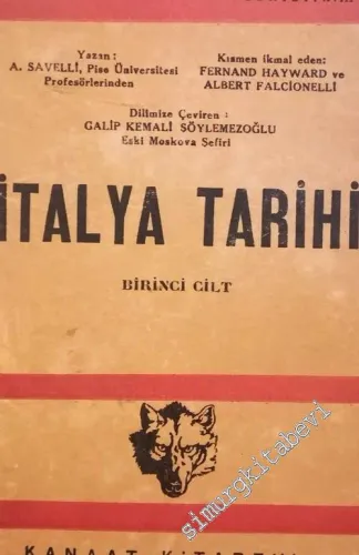 İtalya Tarihi 2 Cilt TAKIM -        1940