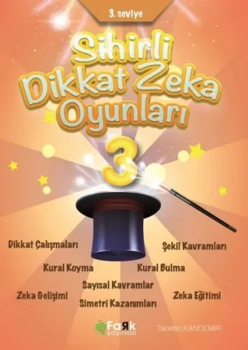 Sihirli Dikkat Zeka Oyunları 3 (İlkokul)