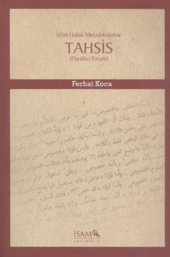 İslam Hukuk Metodolojisinde Tahsis