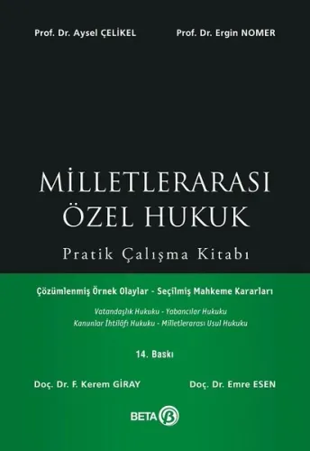 Milletlerarası Özel Hukuk Pratik Çalışma Kitabı